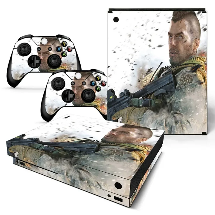 Защитная дизайнерская наклейка для xbox One X консоль кожаная наклейка на контроллер всего тела