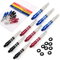 cuesoul 9pc super spin 360 rotating dart stems shafts
