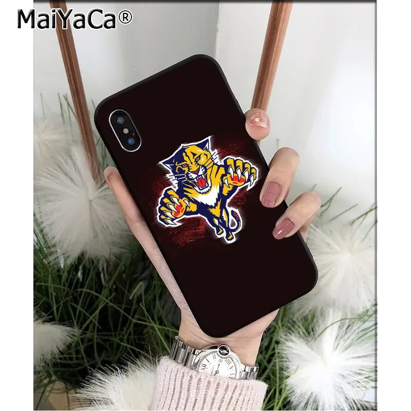 A13 MaiYaCa Florida Panthers ТПУ Мягкий силиконовый чехол для телефона чехол для Apple iPhone 8 7 6 6S Plus X XS MAX 5 5S SE XR Чехол для мобильного телефона s - Color: A13