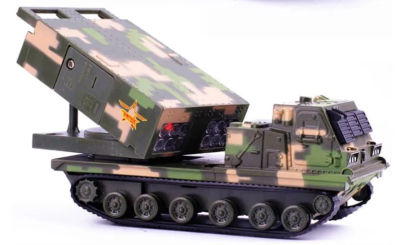 1:36 alloy rocket launcher models military model metal diecasts toy vehicles pull back &amp flashing musical free shipping |