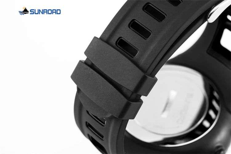 Мужские Смарт часы SUNROAD спортивные с Bluetooth цифровой компас секундомер в стиле