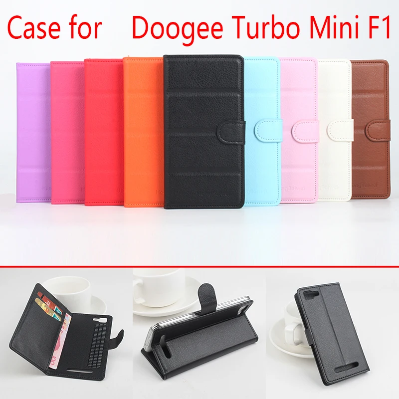 Для Doogee Turbo мини F1 чехол для телефона чехол-Папка с застежкой из искусственной