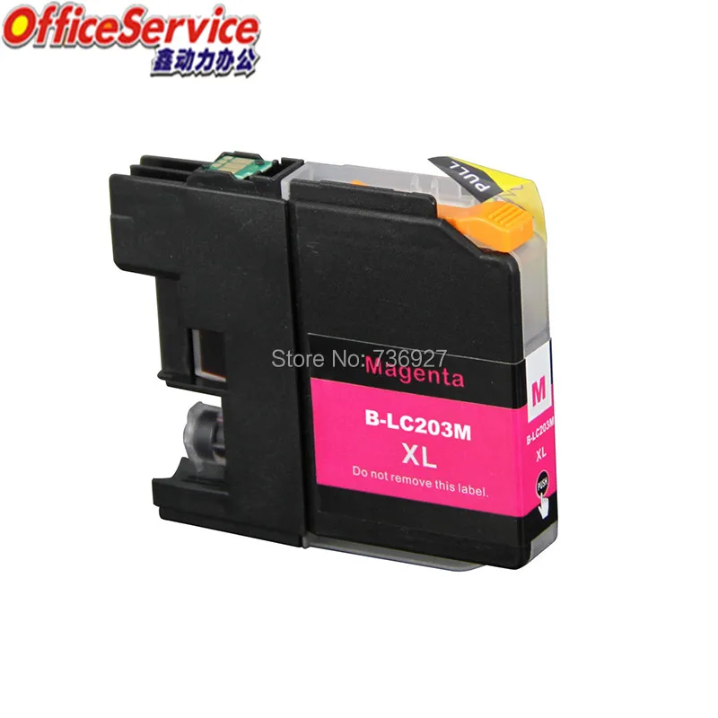 Новый картридж с чернилами LC203 LC201 для струйного принтера Brother MFC-J5520DW J5620DW J485DW J680DW