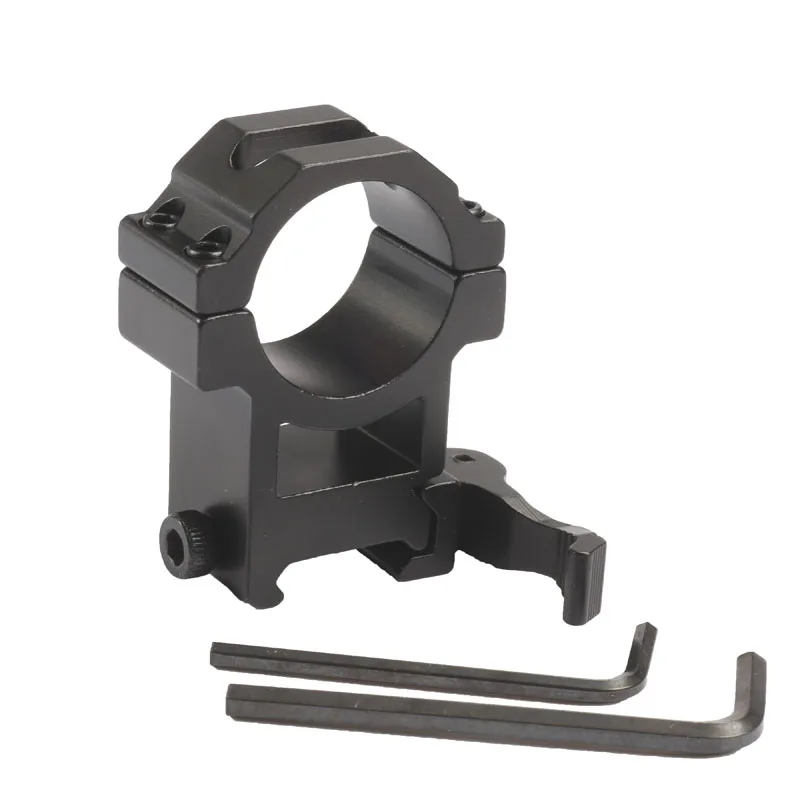 1pair 30mm Scope Mount QD Rifle 20mm Picatinny Adapter Riflescopes Hunting Accessories Tactical Weaver Barrel Mounts | Спорт и
