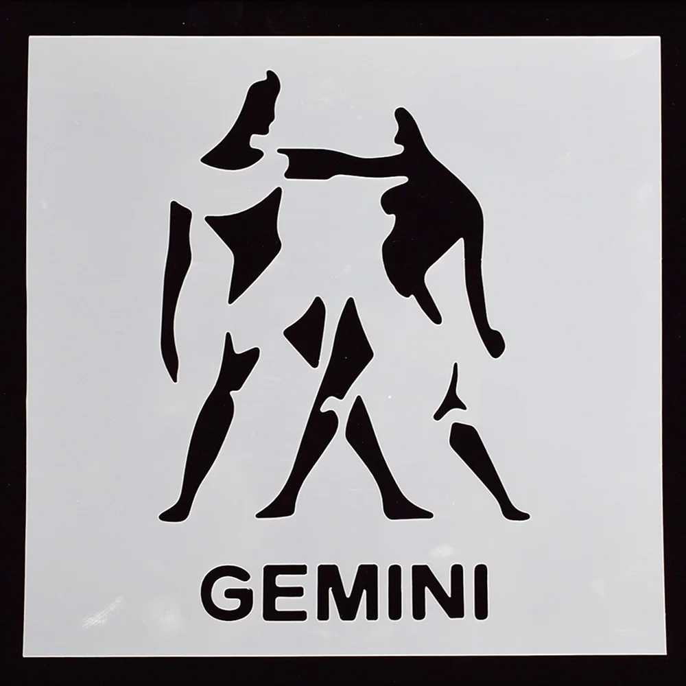 1 шт. многоразовый трафарет в форме созвездий близнецы Аэрограф рисование