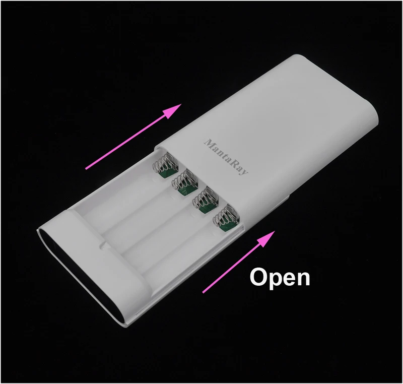 Стиль Geniun power bank чехол M4 подходит для 4 шт 18650 зарядное устройство Baeria корпус Disply Diy power Bank Caja Box