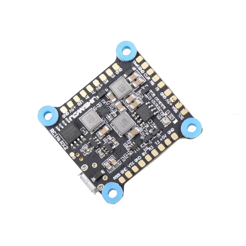 JHEMCU 30 5x30 5 мм двойной гироскоп F7 Контроллер полета AIO OSD 5V 8V BEC и черная коробка для
