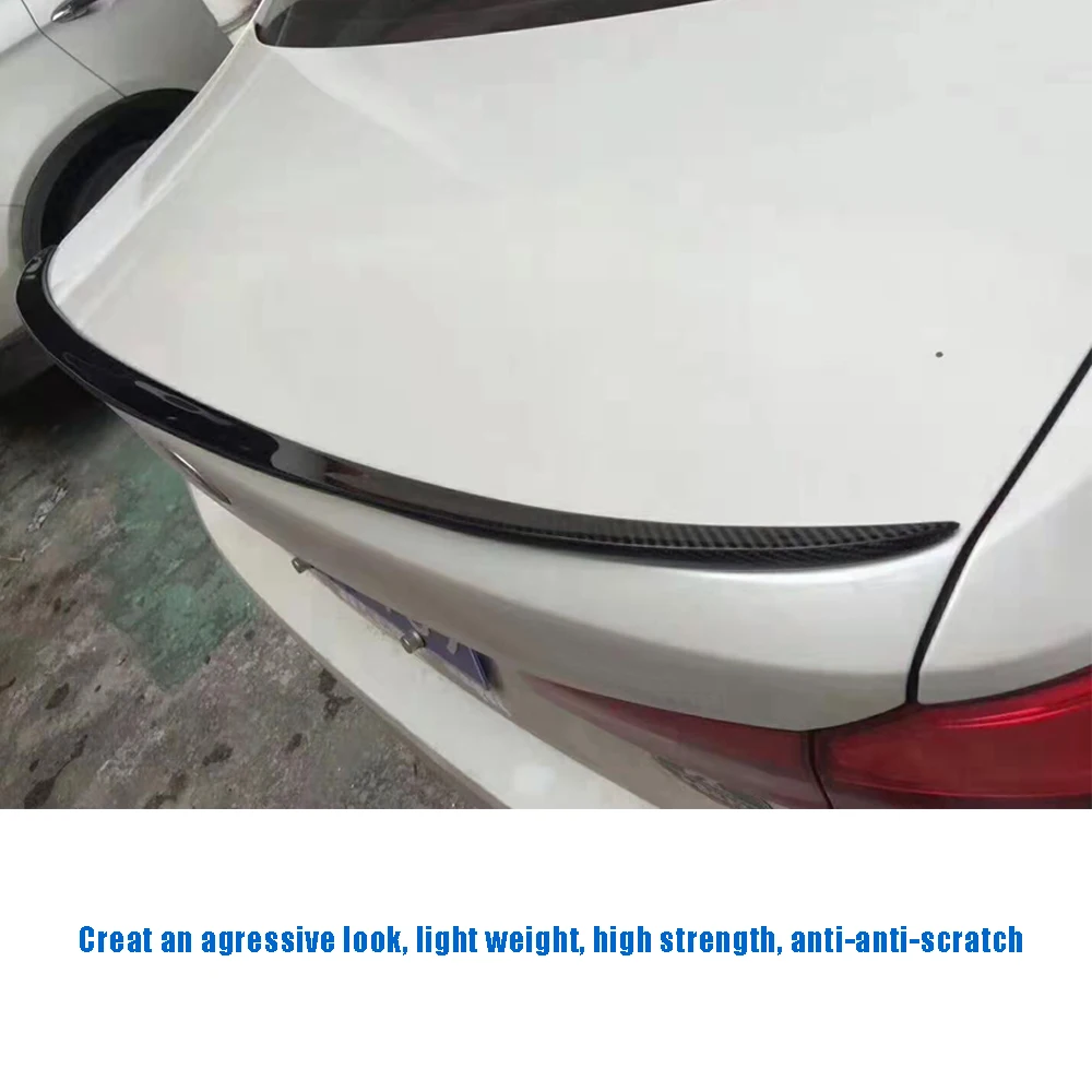 Спойлер заднего багажника из углеродного волокна для BMW F10 F18 седана M Sport G30 G38 2018 2019