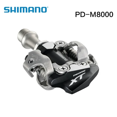 PD-M8000 black Shimano Deore XT PD-M8000 PD-M8020 M520 540 SPD бесклипсовая педаль MTB педали бутсы - Цвет: PD-M8000 black