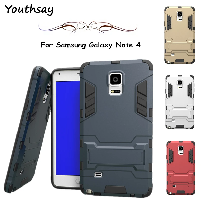 Для Samsung Galaxy Note 4 чехол N9100 робот силиконовый Жесткий Чехол для Fundas|for samsung galaxy|case
