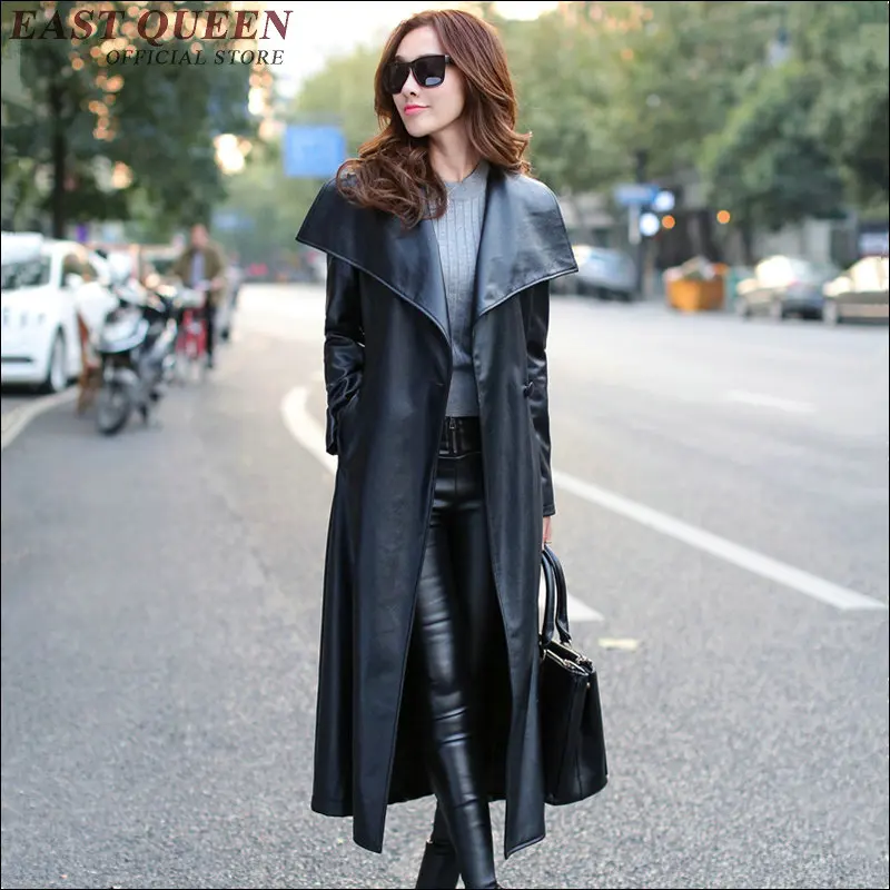 

Faux leather coat women female 2018 fashion PU faux leather jackets women trending styles jackets women winter 2018 AA1585z