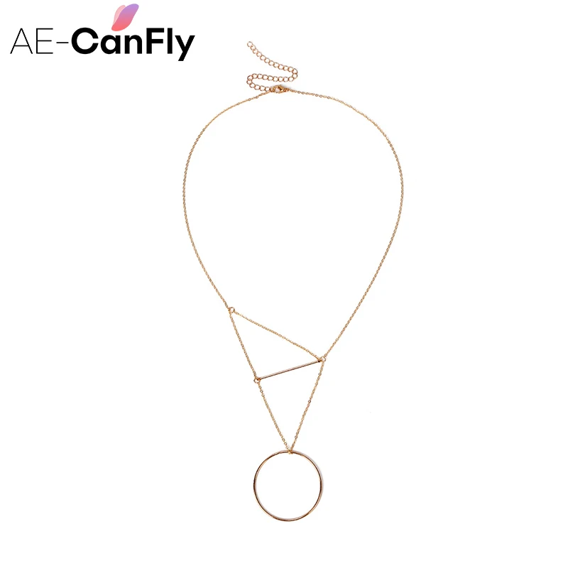 AE CANFLY простой дикий уличный модный тренд металлический стержень геометрический