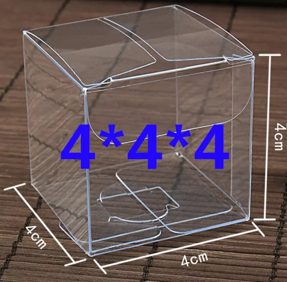 Es Packaging Small Plastic Clear Box Storage For Food/jewelry/candy/gift/cosmetics