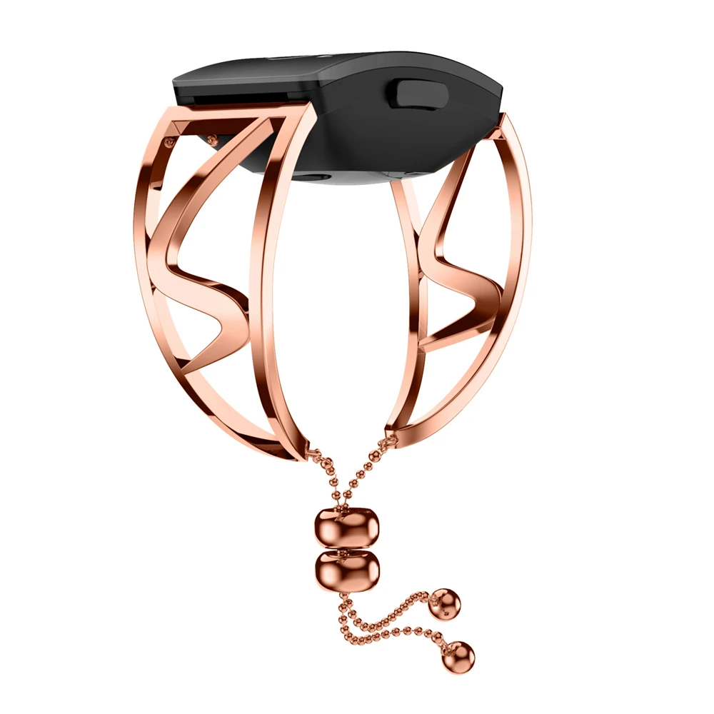 Нержавеющая сталь браслет ремешок для Fitbit Inspire HR /Inspire фитнес трекер Smartwatch