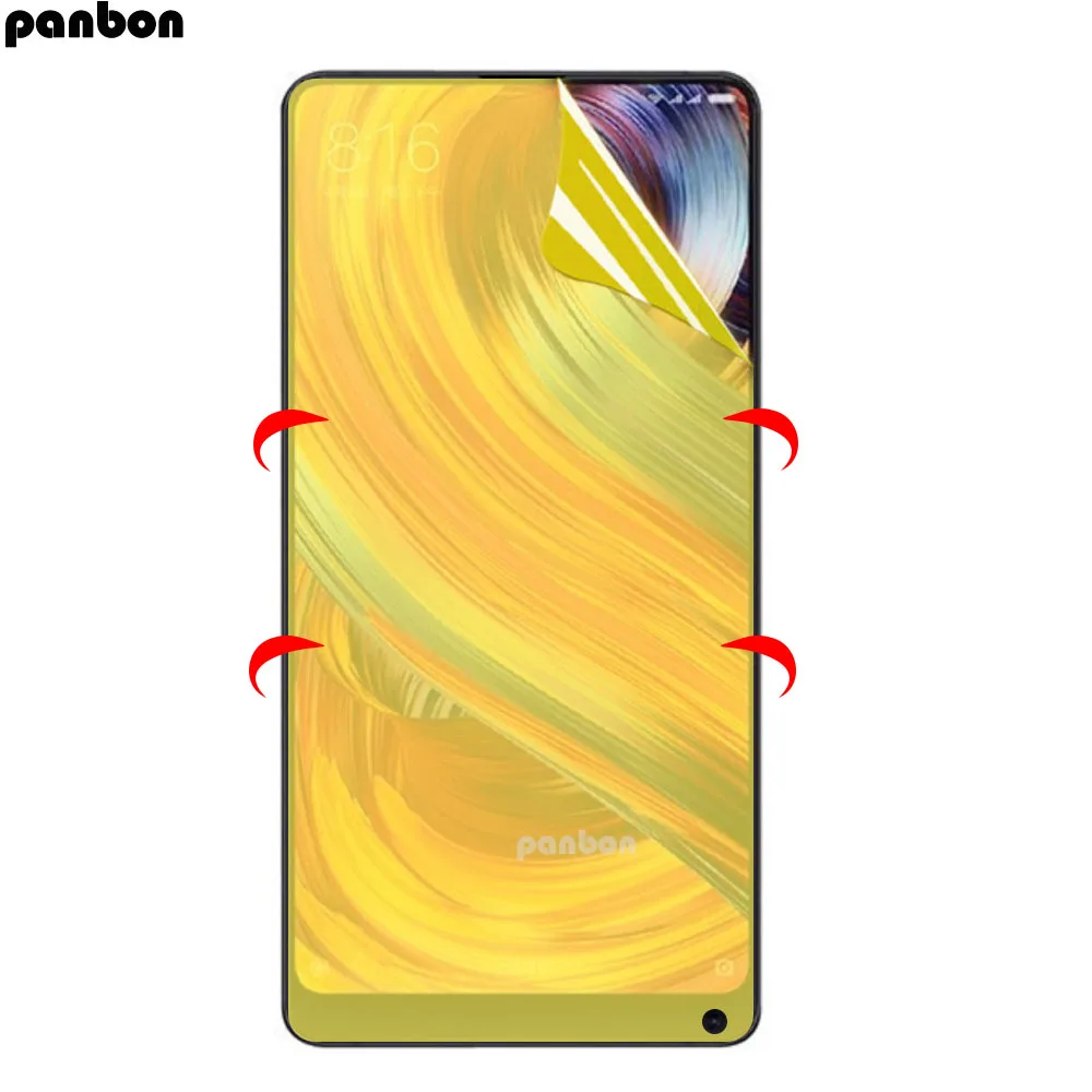 3D мягкая Гидрогелевая Передняя пленка mi mix max 2 2S 3 Pro Ультра тонкий защитный экран