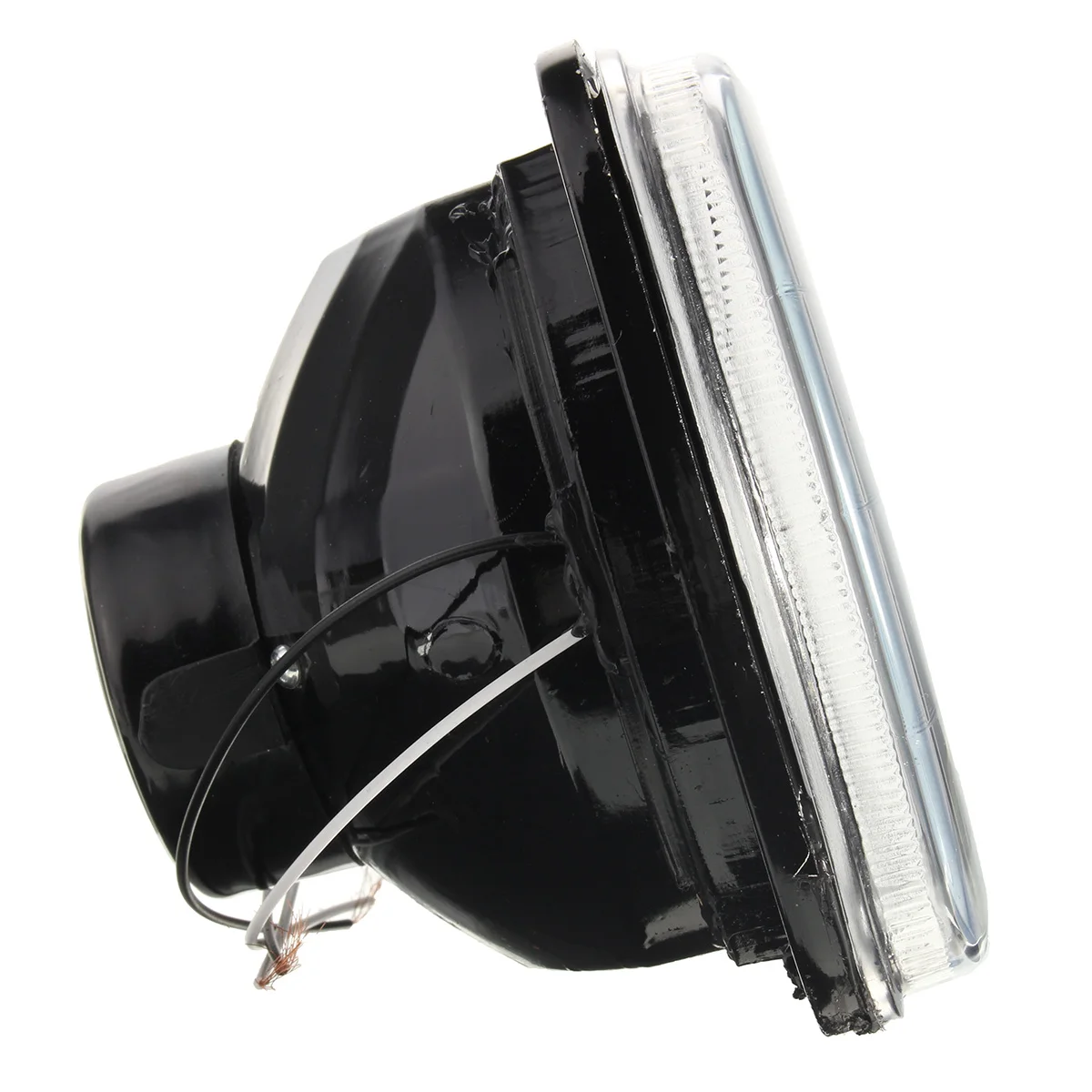 1 шт. H6014/H6052/H6054 7x6 дюймов черный светодиодный кольцевой проектор фары черный конверсионный корпус для GMC/Savana/Jeep/Mazda/Mercedes/Benz