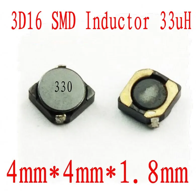 Новые SMD Индукторы 3D16 33UH чип индуктор 4*4*1 8 мм CDRH 33 uh Защитная индуктивность