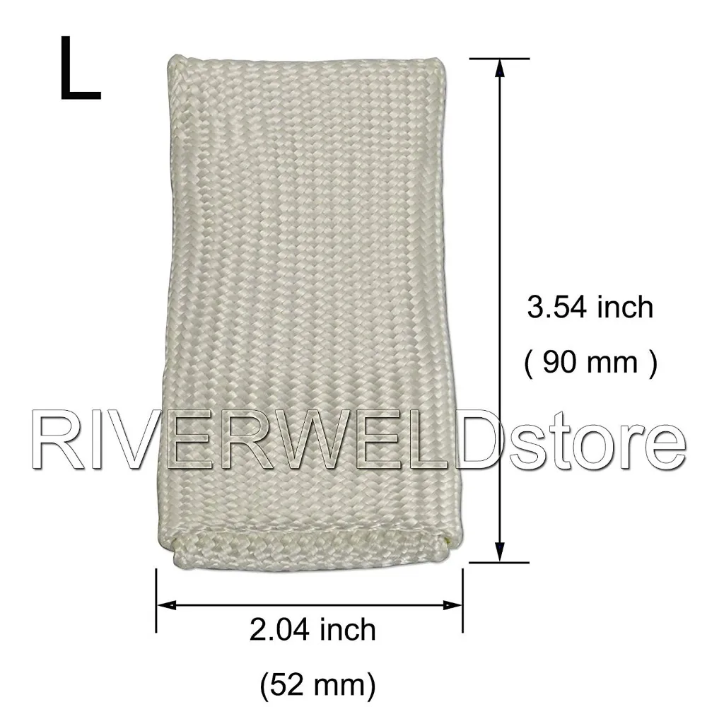 Сварочные наконечники и трюки Tig пальцевая сварочная перчатка тепловой щит L &amp XL