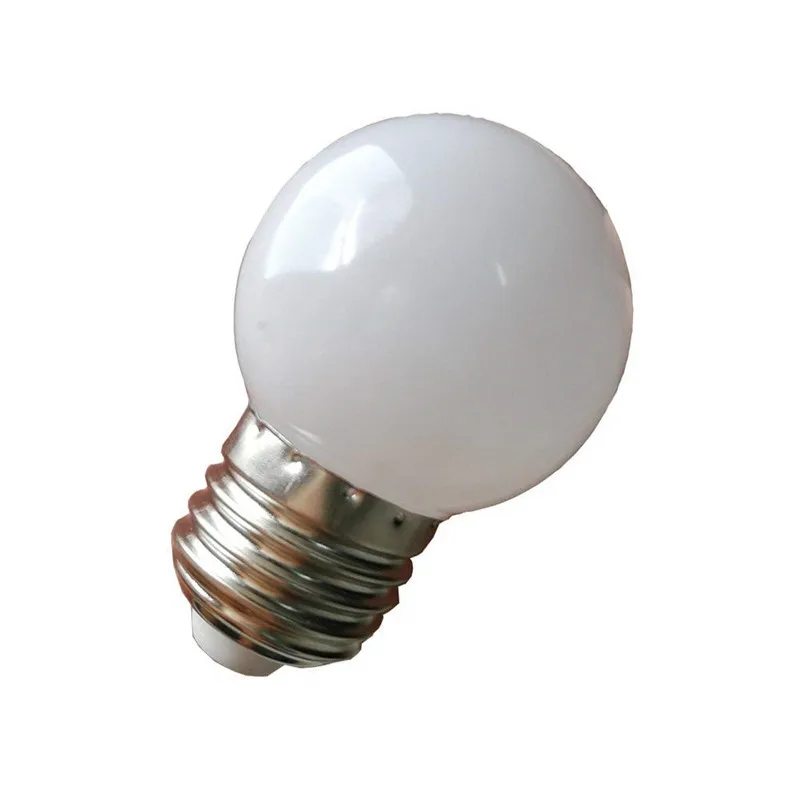6 шт./лот G45 2 Вт Led глобус Свет E27 белый корпус светодиодные лампы теплый холодный