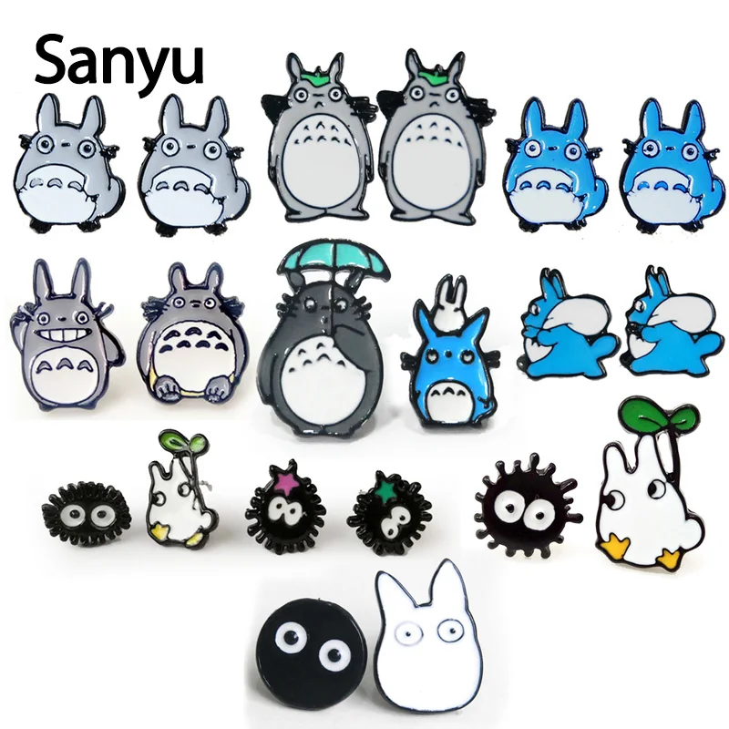 Новое поступление Модные Эмаль серьги-гвоздики ювелирное изделие в виде милых