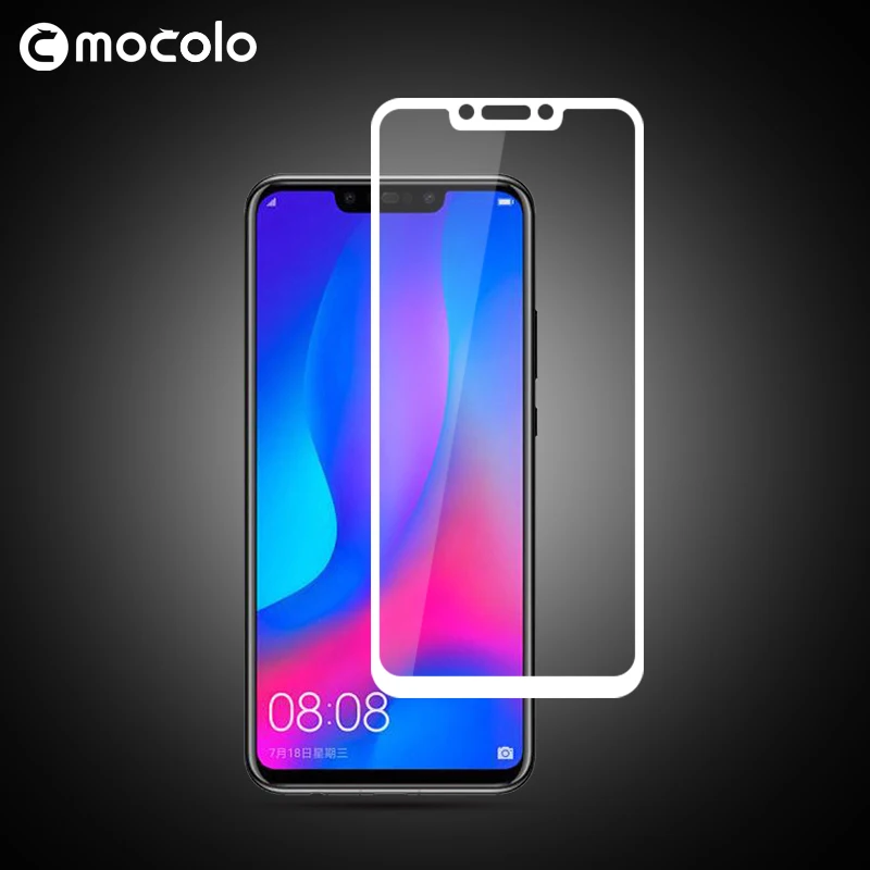 Ударопрочное закаленное стекло Mocolo HD для Huawei Nova 3 защита экрана с полным