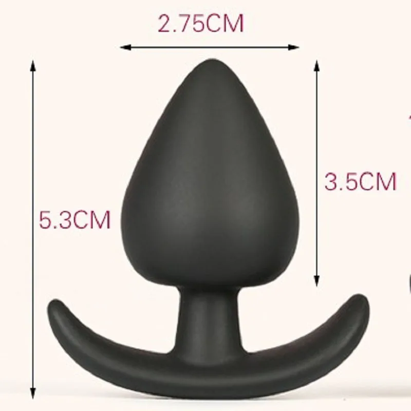 Silicone Anal Plugs Sex Toys Prostate Massager Female Masturbation Products For Woman Man Gay Butt Adult Toy |