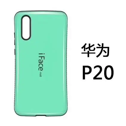 Sinbeda iFace mall для huawei P30 P30 Lite чехол амортизирующий противоударный бампер+ ТПУ задняя крышка для huawei P30 Pro Чехол для телефона - Цвет: Mint Green