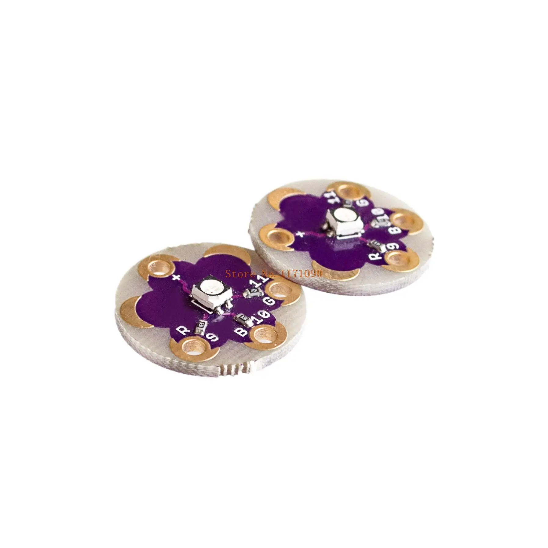10 шт. LilyPad Tri-Color СВЕТОДИОДНЫЙ модуль RGB для arduino светодиодный трехцветный умная