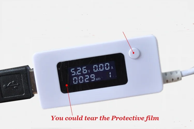 Жк-цифровой дисплей мини USB мощность ток напряжение вольтметр переменного тока