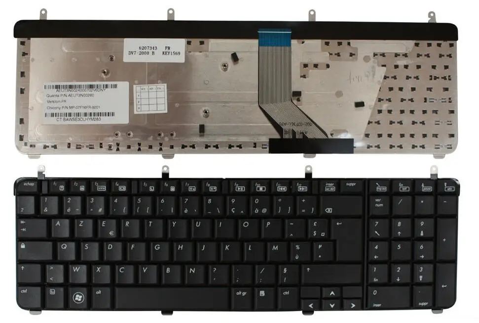 Клавиатура для HP Pavilion Dv7-2000 dv7-2100 dv7-2200