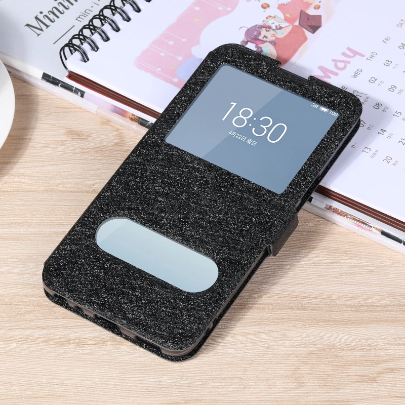Чехол для Meizu 15 Plus из ТПУ Оригинальный чехол искусственной кожи с защелкой MX
