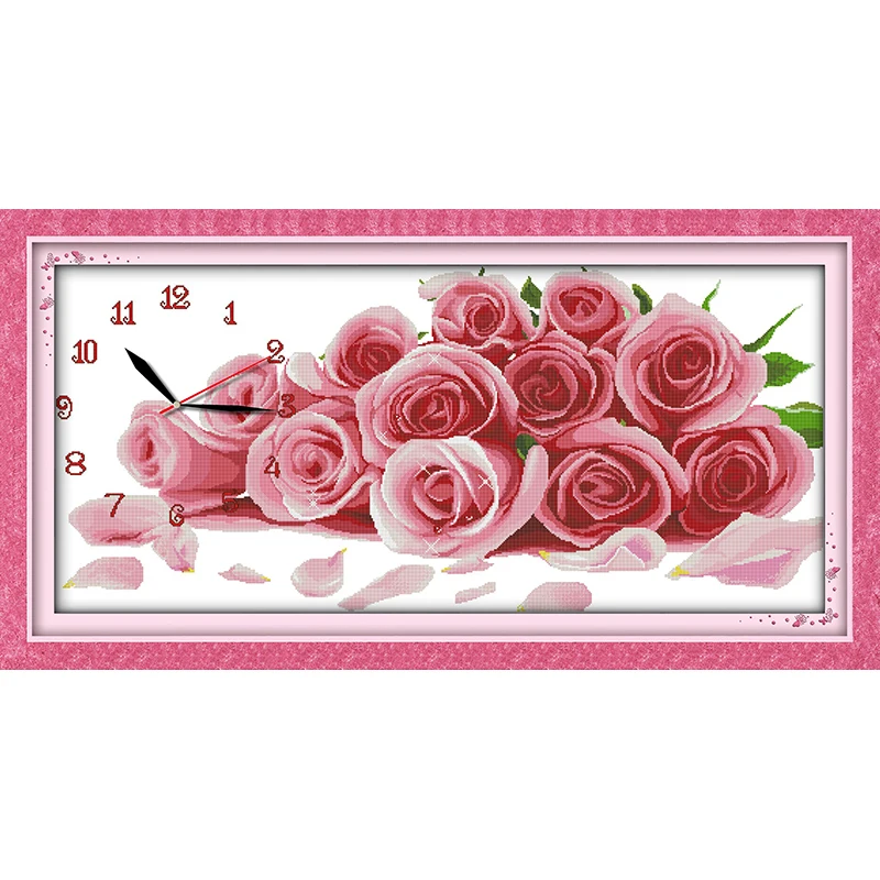

Joy Sunday Романтический (2) китайский набор крестиков экологичный хлопок Печатный 14 11CT DIY подарок свадебное украшение для дома