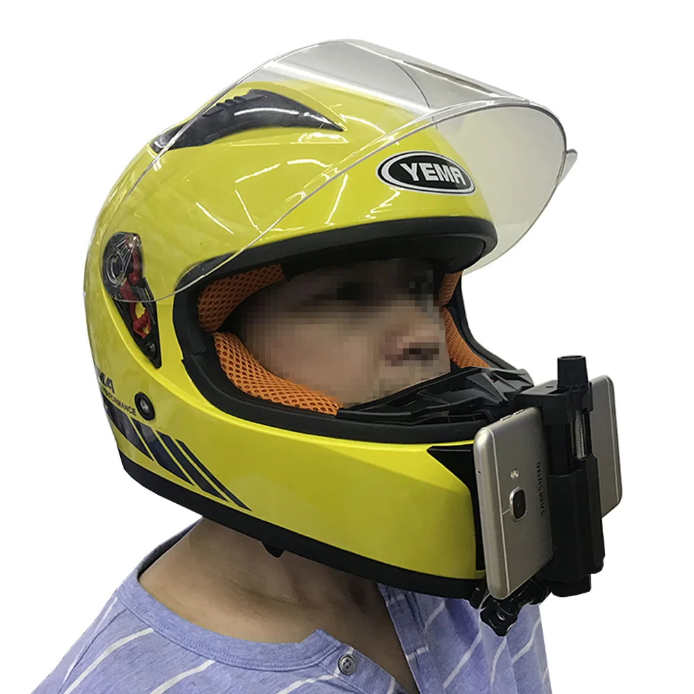 TUYU мотоциклетный Полнолицевой шлем подбородок крепление для GoPro Hero 6 5 SJCAM sj4000 Yi EKEN