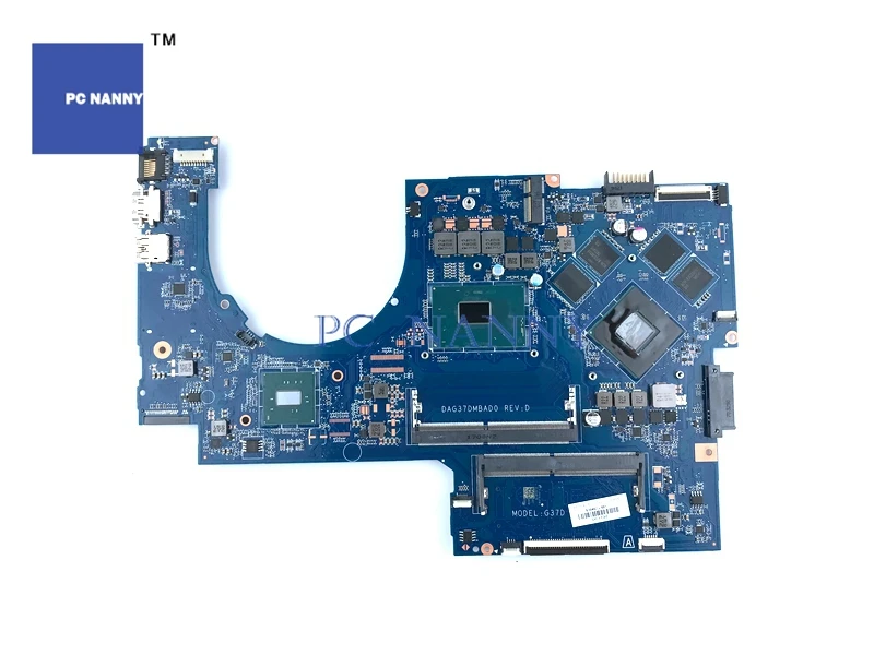 Материнская плата PCNANNY 915467-601 G37D DAG37DMBAD0 для HP PAVILION 17-AB 17-W series 17-AB292MS 1050 4 Гб |