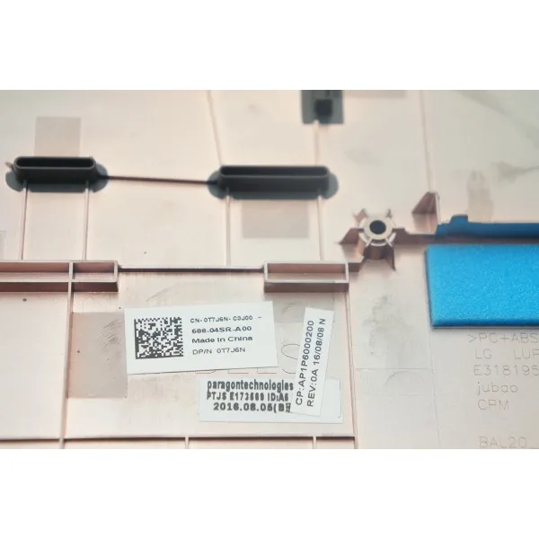 Новый Нижний Базовый чехол для ноутбука нижний Dell Inspiron 15 5567 Notebook D Shell 0T7J6N T7J6N