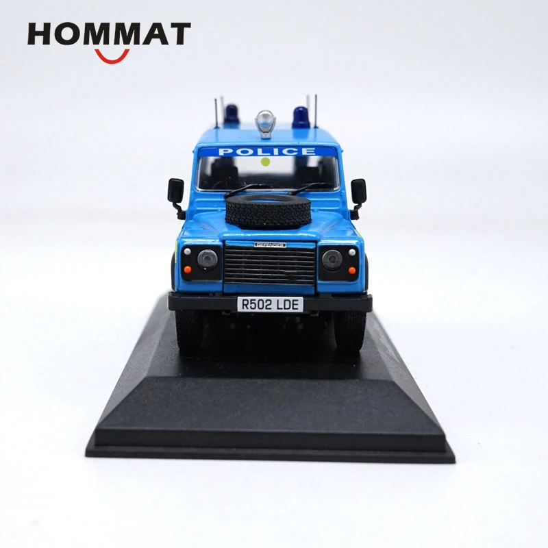 HOMMAT имитация 1:43 Defender полицейский внедорожник модель автомобиля литая