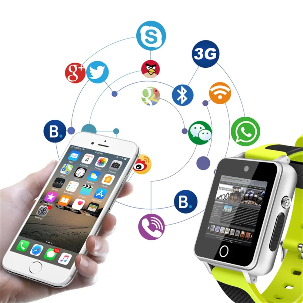696 S9 оригинальные 1 54 дюймов 3g умные часы Android 5 MTK6580 двухъядерный Bluetooth Смарт с 2.0MP