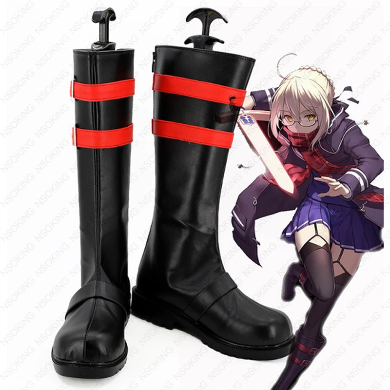 

Fate Grand Order FGO Mysterious Heroine X Alter Boots Cosplay Anime Shoes