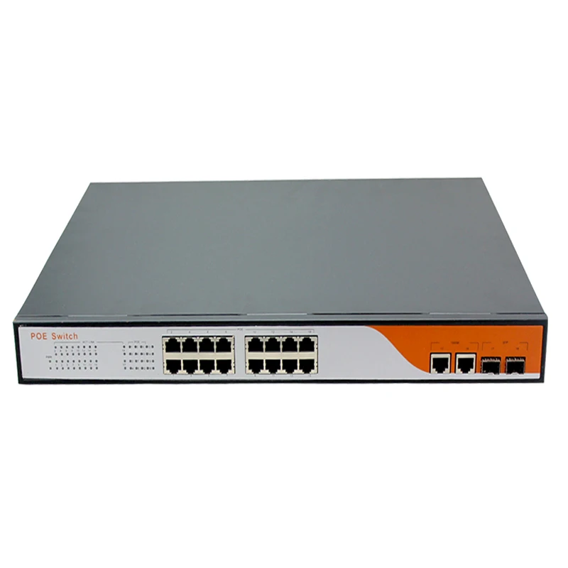 ANDDEAR HYY4 250 Вт POE коммутатор 16 портов 10/100 Мбит/с управляемый сетевой веб смарт Ethernet с