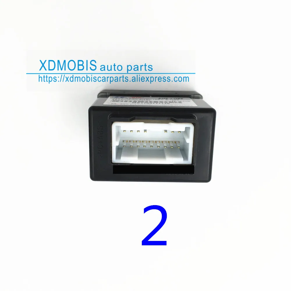 Разъем в сборе AUX USB для hyundai CRETA IX25 16 SONATA LF 14-17 TUCSON 15-18 USB ридер iPod AUX порт адаптер в сборе 96120C1000 D3000 - Цвет: 2