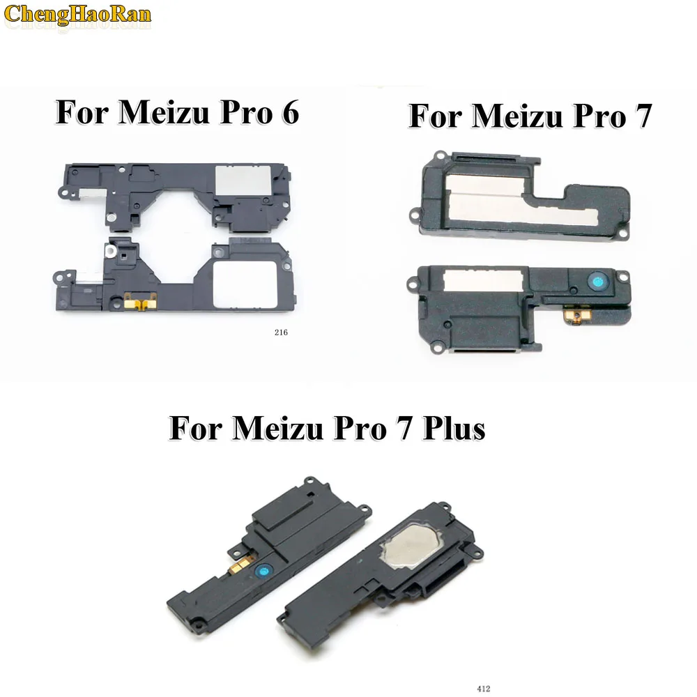 ChengHaoRan 1 шт. Громкий динамик для Meizu Pro6 Pro 7 Pro7 plus зуммер звонка Гибкая плата Громкий Динамик Запасные части модуль в сборе