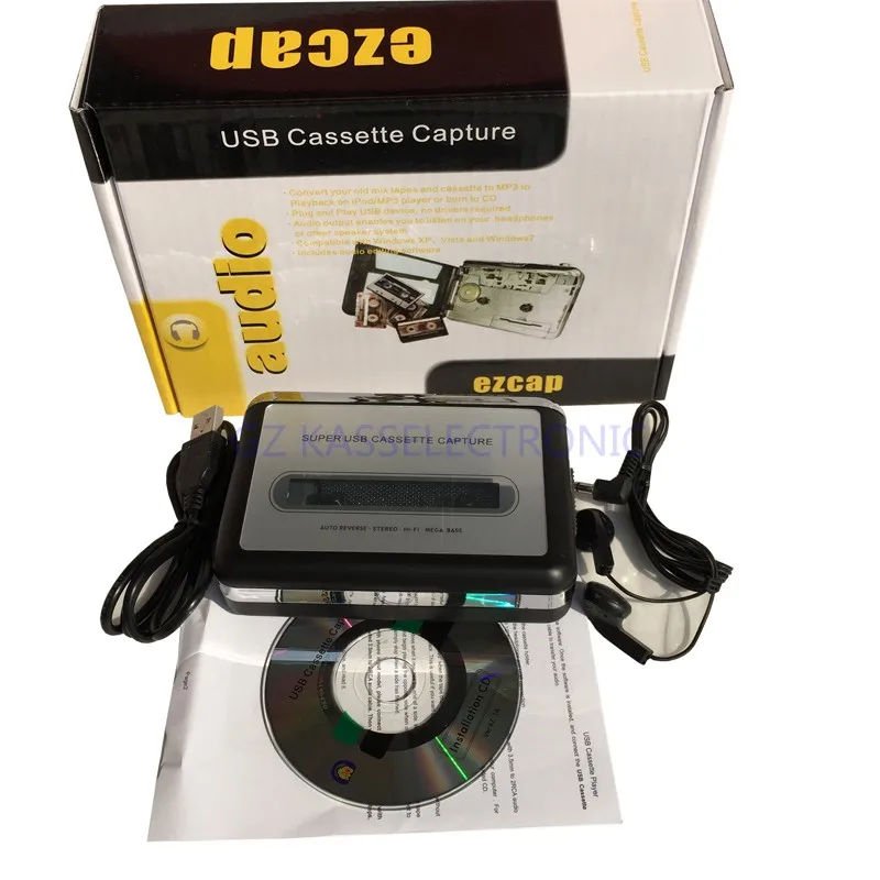 Новинка 2017 аудио кассеты рекордер конвертируйте старые в mp3 с помощью компьютера