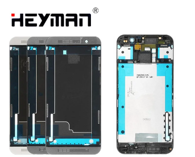 Heyman средняя передняя рамка Корпус для htc One M9 ЖК-держатель рамка запасные части+ клей запасные части