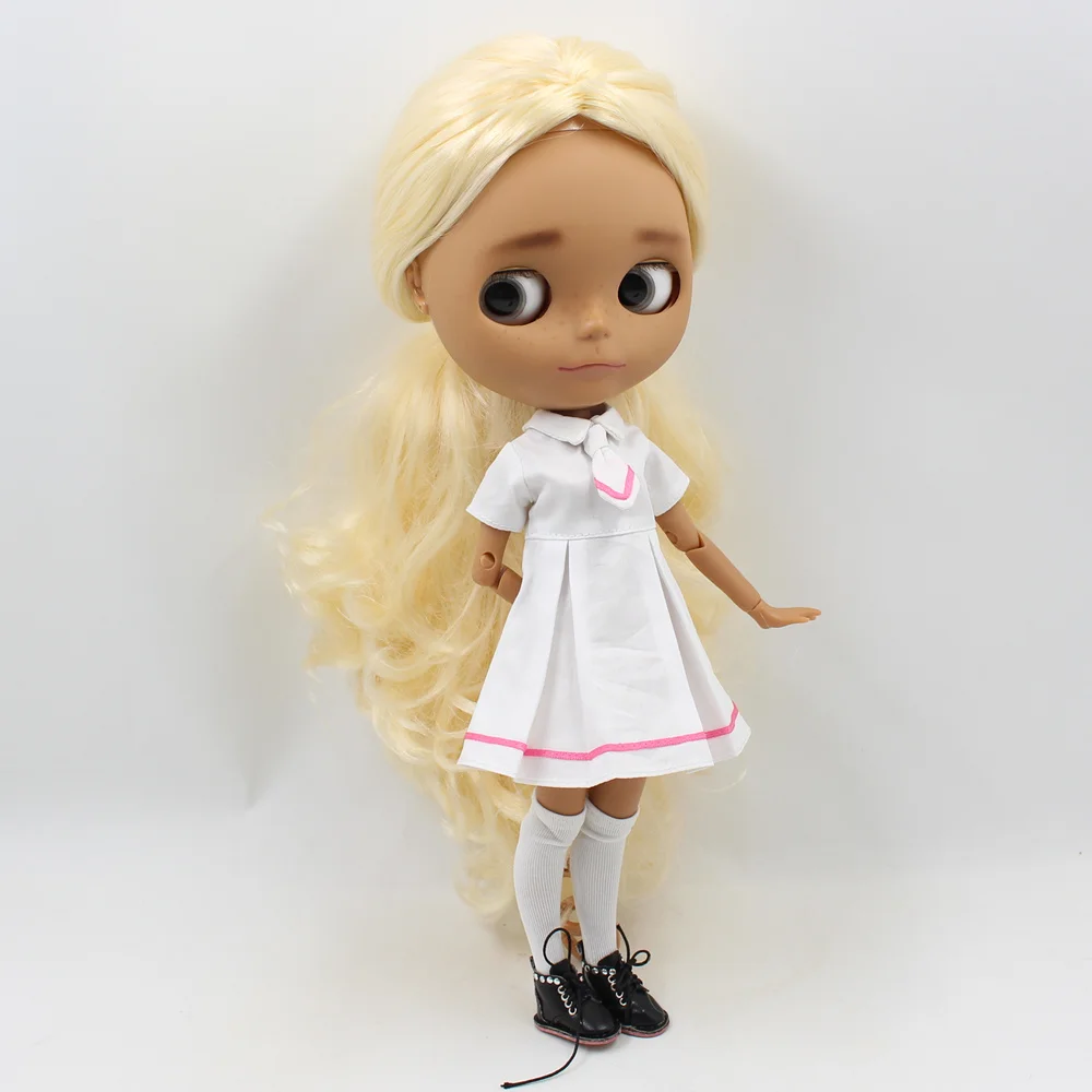 Одежда для кукол DBS ICY Blyth школьная форма сакуры милые костюмы косплея размер 1/6