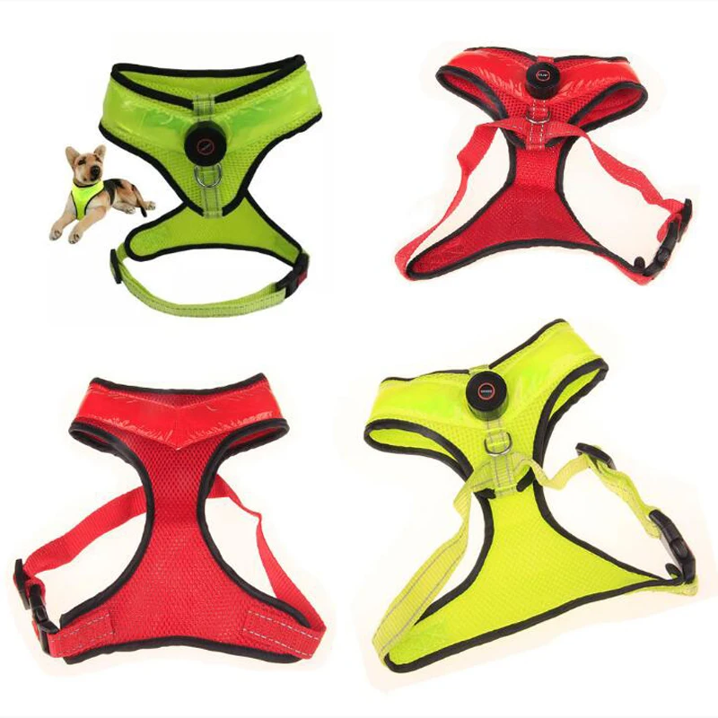 Нейлоновая Подвеска для собак светодиодный ошейник домашних питомцев кошек и