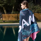 Пляжное банное полотенце SANTO, быстросохнущее, из микрофибры, 4 цвета