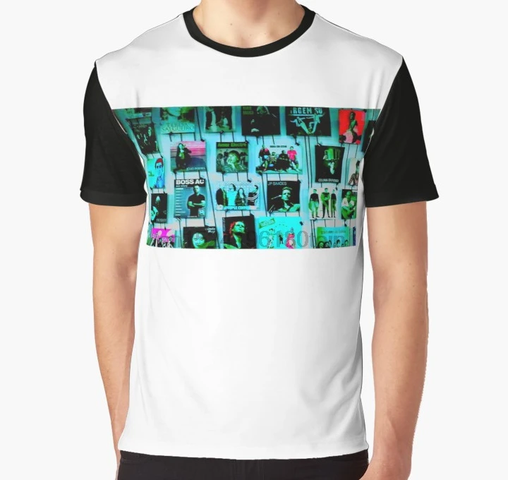 Футболка с 3D принтом забавная Мужская футболка музыкальным графическим