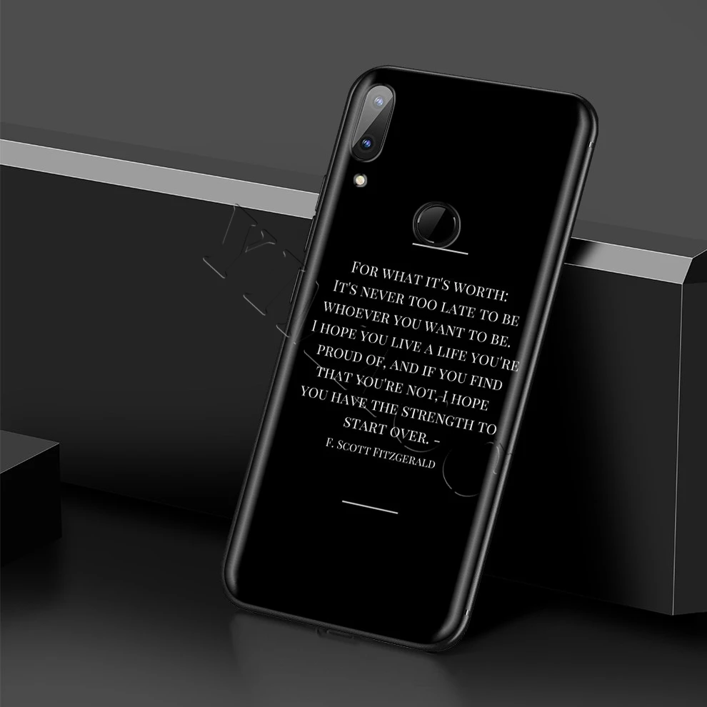 Жизненное предложение F. Чехол для Xiaomi Redmi MI Note MAX 3 6a 7 6 8 9 10 GO SE A1 A2 A3 Lite 8A F1 Pro|Бамперы|