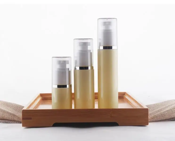 Пластиковая высококлассная пустая Вакуумная бутылка-диспенсер без воздуха для