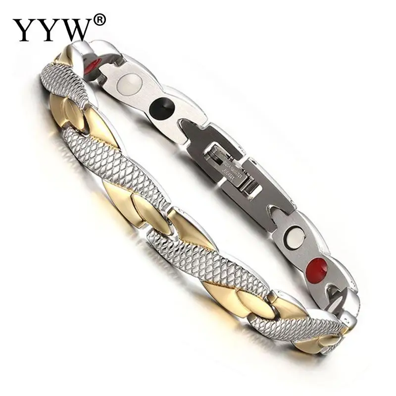 Браслет унисекс скрученный магнитный с рисунком дракона для женщин терапия силы